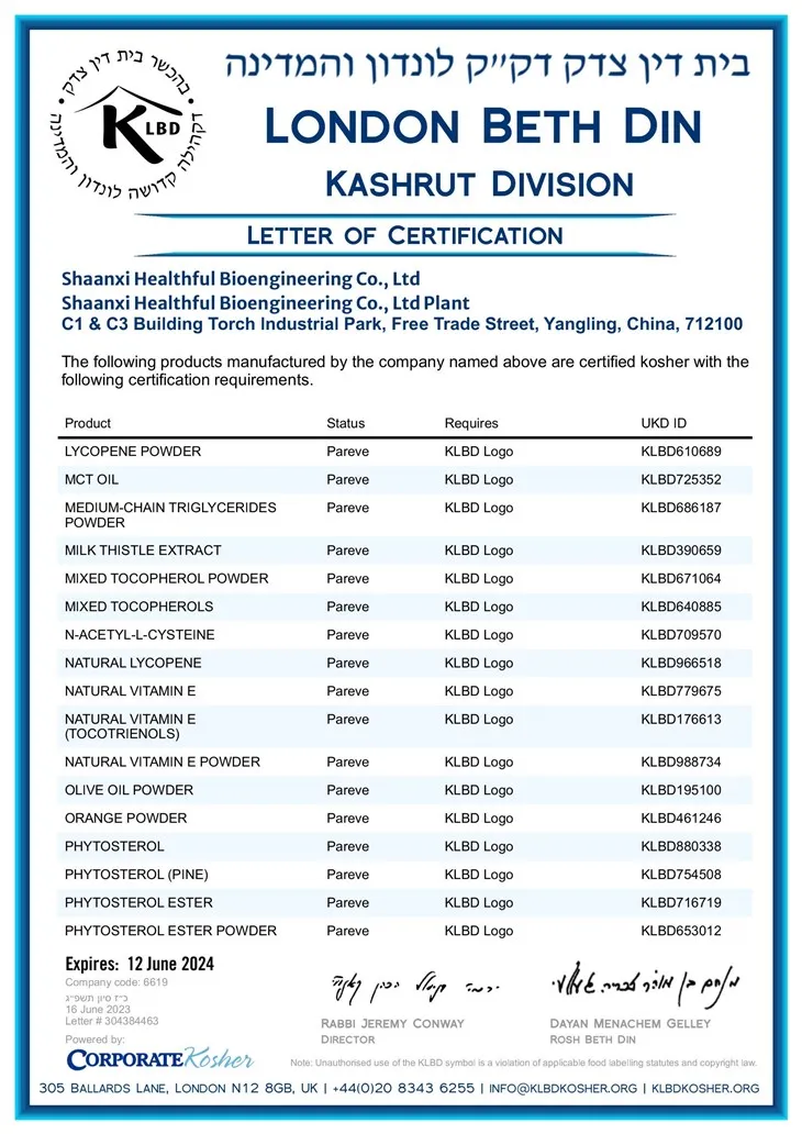 Natural Vitamin E Tocotrienols